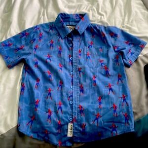 RSVLTS Marvel Spider-Man shirt small child.